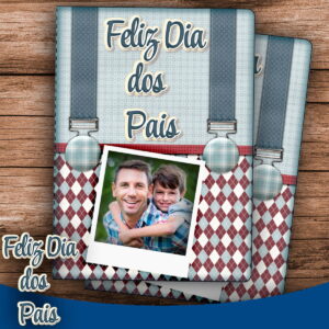 Álbum de Figurinhas Dia dos Pais em Arquivo Digital 18 album de figurinhas dia dos pais arquivo digital