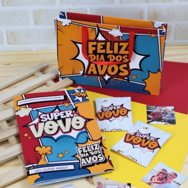 Álbum de Figurinhas Super Vovô - Arquivo Digital