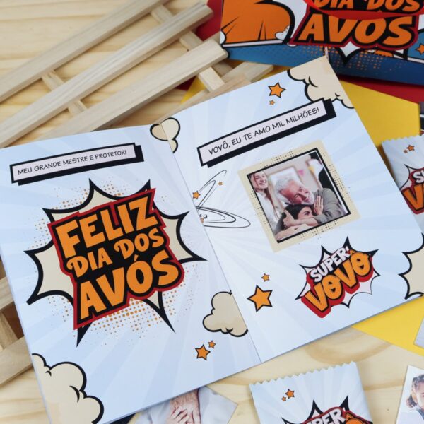 Álbum de Figurinhas Super Vovô - Arquivo Digital