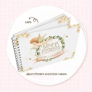 Álbum Primeira Eucaristia Menina - Arquivo Digital