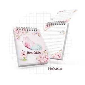 arquivo bloquinho 10x15 borboleta informacoes
