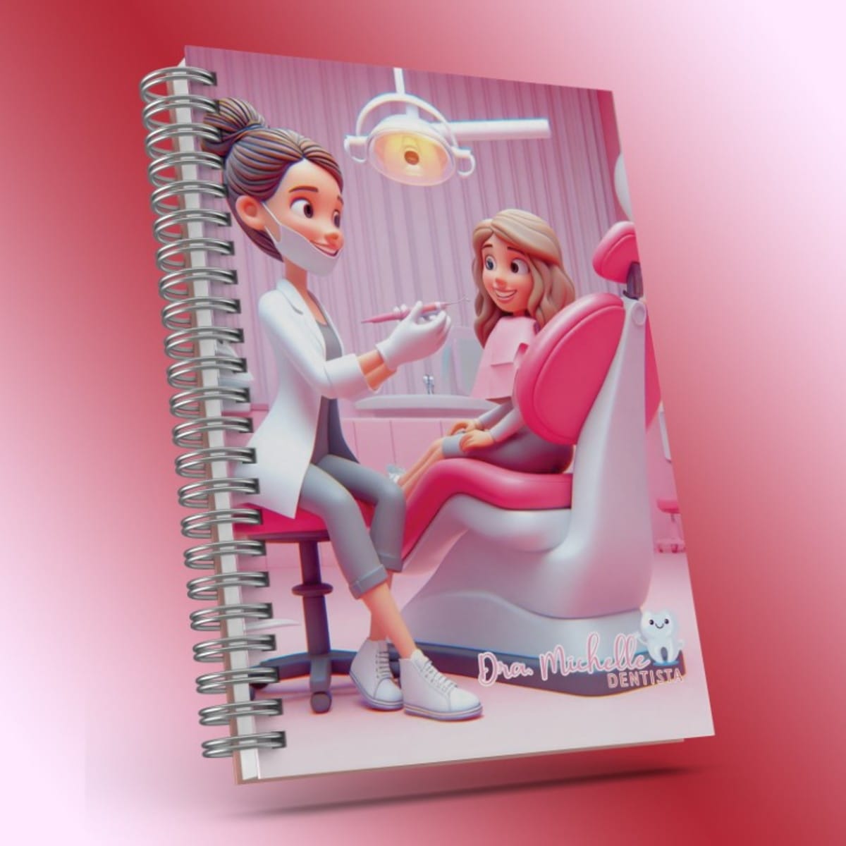 Capas de Agenda Dentista em PNG e Corel 2 Capas de Agenda Dentista em PNG e Corel - Imagem 2