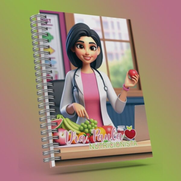 Arquivo Capas Agenda Nutricionista - Png e Corel
