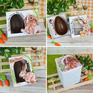 Arquivo Corte Ovos De Páscoa Printables P/ Imprimir E Montar