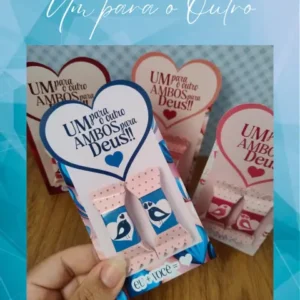 Arquivo de Corte Card Balinha Namorados Uma para O Outro