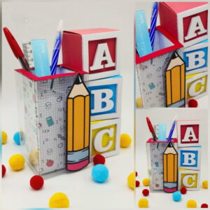 arquivo de corte centro de mesa abc studio e pdf