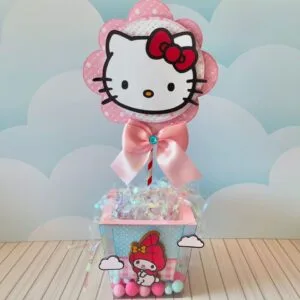 Arquivo de Corte Centro de Mesa Hello Kitty 25 Arquivo de Corte Centro de Mesa Hello Kitty