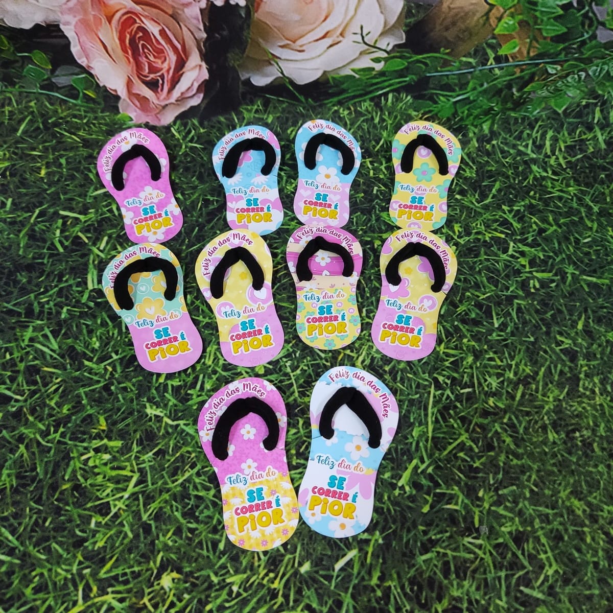 Arquivo de Corte Chinelinho Dia das Mães para Lembrancinhas 1 Arquivo de Corte Chinelinho Dia das Mães para Lembrancinhas