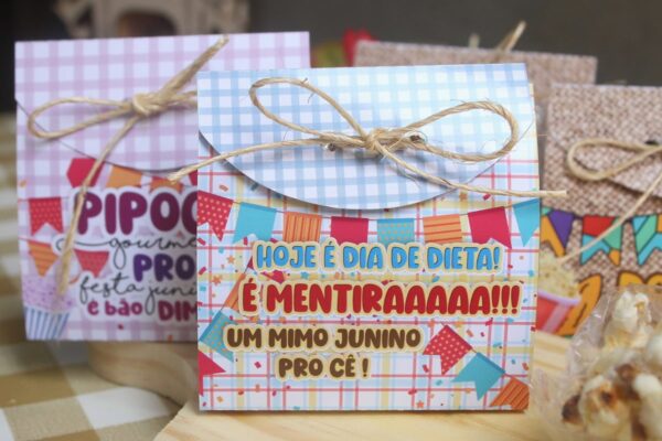 Arquivo de Corte Cinta Pipoca Festa Junina