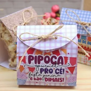 Arquivo de Corte Cinta Pipoca Festa Junina