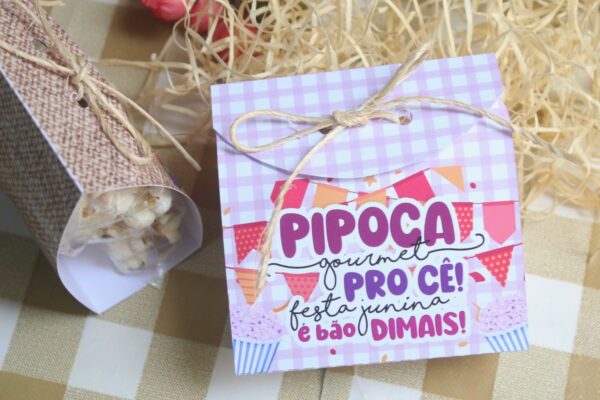 Arquivo de Corte Cinta Pipoca Festa Junina