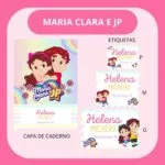 Arquivo de Corte Etiqueta Escolar Maria Clara e Jp 12 Arquivo de Corte Etiqueta Escolar Maria Clara e Jp