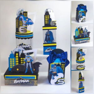 arquivo de corte festa batman luxo studio e pdf