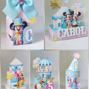 Arquivo De Corte Festa Circo Candy Mickey Studio E Pdf