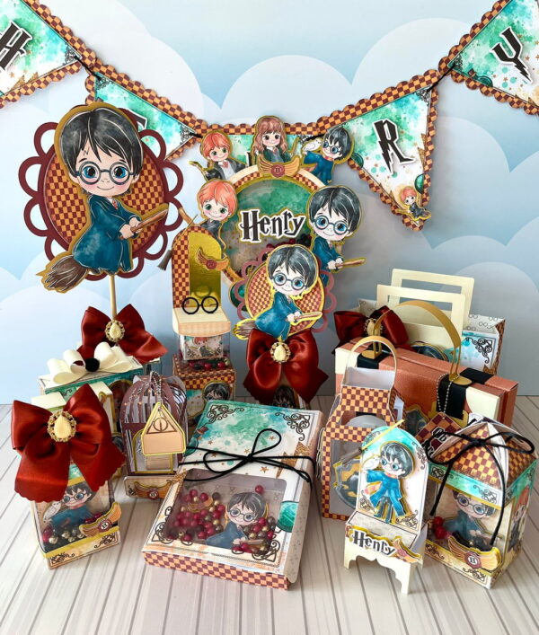 Arquivo de Corte Festa Harry Potter- Studio e pdf