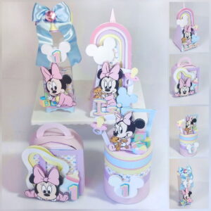 arquivo de corte festa minnie baby studio e pdf