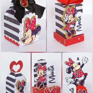 arquivo de corte festa minnie vermelha arquivo digital