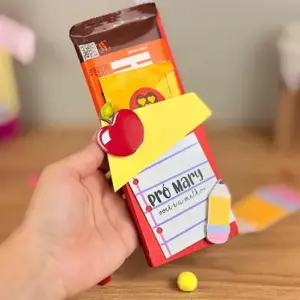 Arquivo de Corte Professores Porta Chocolate
