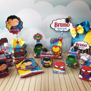 arquivo de corte super herois studio pdf png scrapbook