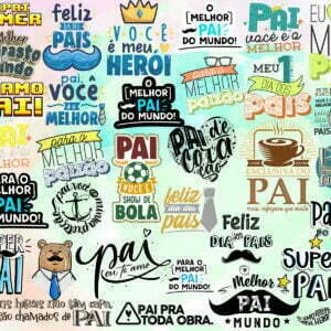 Arquivo Dia dos Pais Frases Lettering Te Amo Paizão Painho