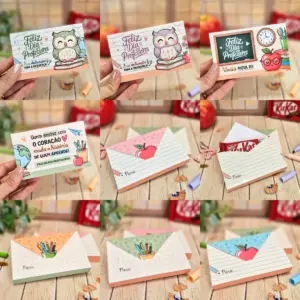 Arquivo Dia dos Professores KitKat Envelope Personalizado