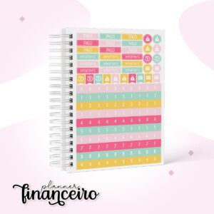 Adesivos Planner Financeiro Kit Digital A5 para Corte 10 arquivo digital adesivos planner financeiro