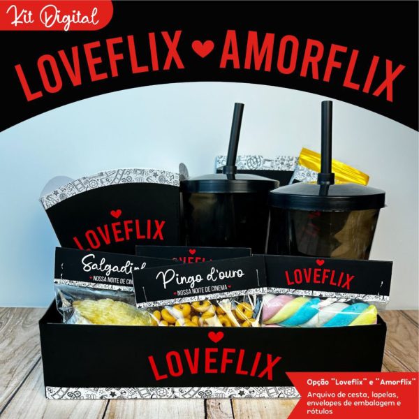 Arquivo Digital Dia dos Namorados Cesta Loveflix Amorflix