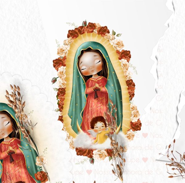 Arquivo Digital Nossa Senhora de Guadalupe Santinhos Png