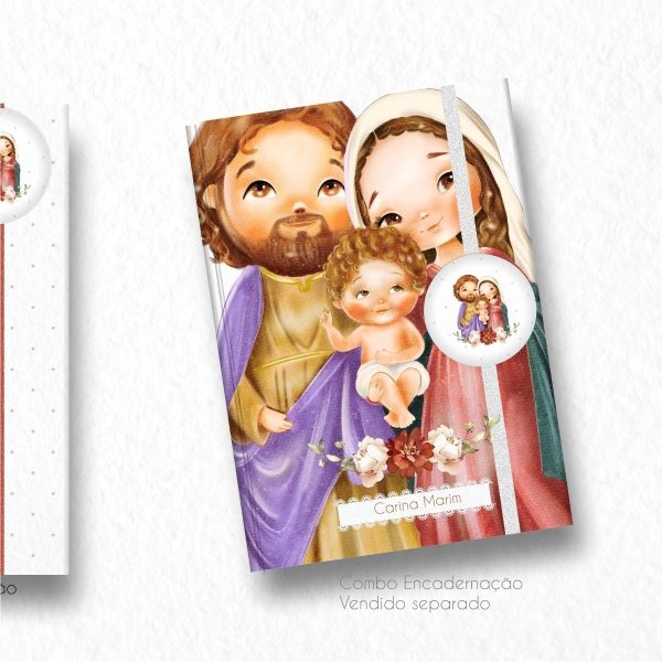 Arquivo Digital Sagrada Família Santinhos Personalizados Png