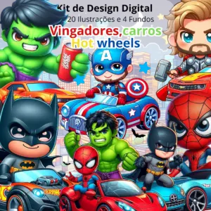 Arquivo Digital Vingadores Hot Wheels Imagens PNG