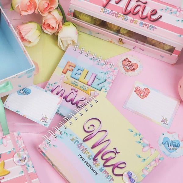 Arquivo Encadernação Mães + Kit Digital Gratidão Devocional