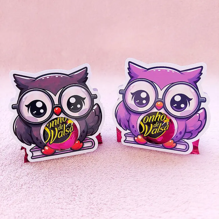 Arquivo para Corte Porta Bombom Coruja Professor 1 Arquivo para Corte Porta Bombom Coruja Professor