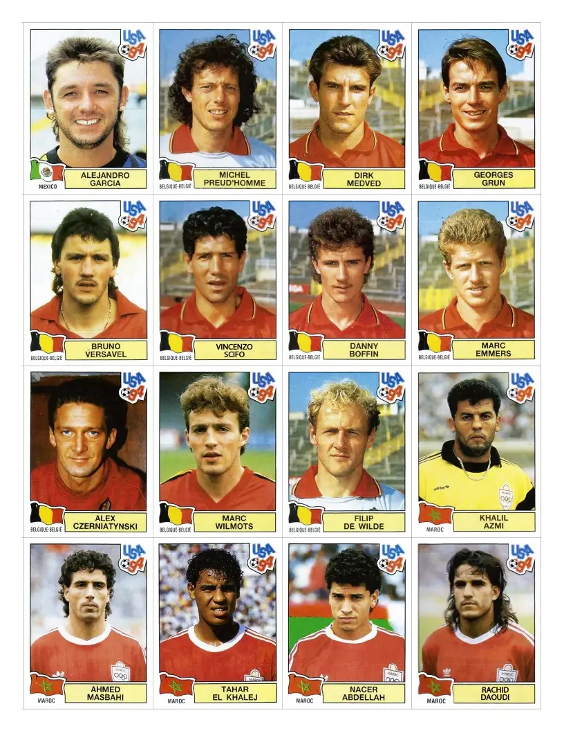 Arquivo PDF Todas Figurinhas Copa Mundo 1994 PDF Download 9 Arquivo PDF Todas Figurinhas Copa Mundo 1994 PDF Download