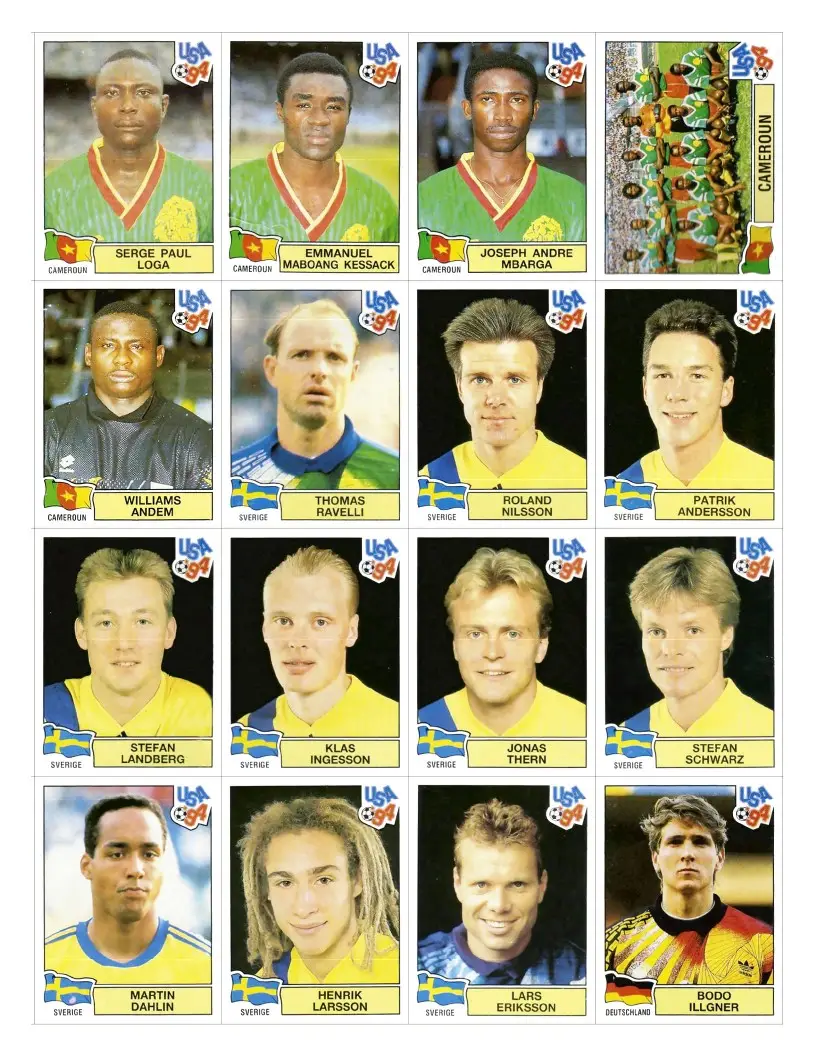 Arquivo PDF Todas Figurinhas Copa Mundo 1994 PDF Download 3 Arquivo PDF Todas Figurinhas Copa Mundo 1994 PDF Download