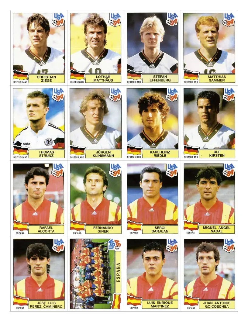 Arquivo PDF Todas Figurinhas Copa Mundo 1994 PDF Download 4 Arquivo PDF Todas Figurinhas Copa Mundo 1994 PDF Download