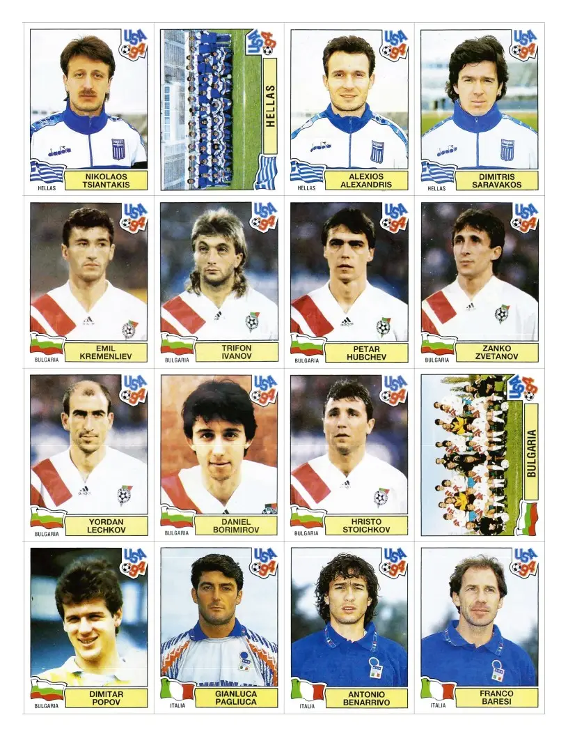 Arquivo PDF Todas Figurinhas Copa Mundo 1994 PDF Download 6 Arquivo PDF Todas Figurinhas Copa Mundo 1994 PDF Download