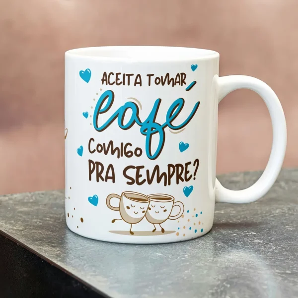 Arquivo Png Cafe Comigo Pra Sempre Para Caneca