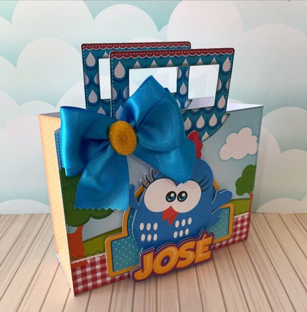 Arquivo Sacolinha Galinha Pintadinha Studio e pdf