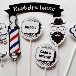 Topo Bolo Barbeiro Studio Arquivo Digital