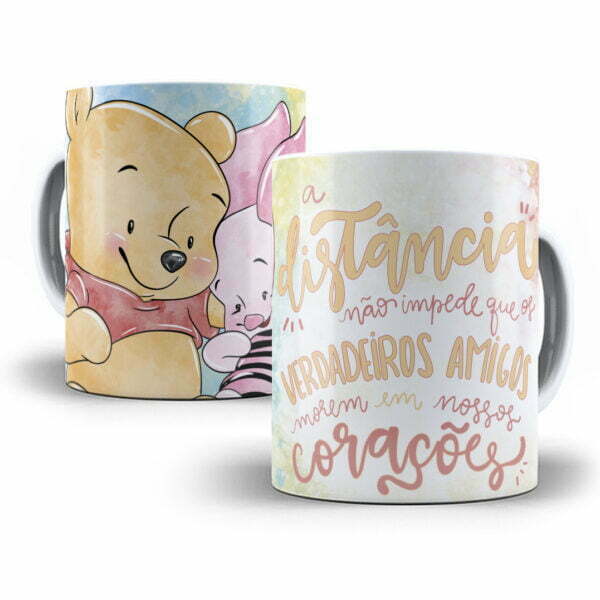 Arquivos Dia Amigo Amizade Urso Pooh Frases Almofada Caneca