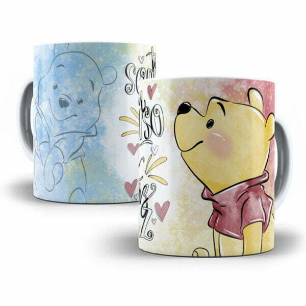 Arquivos Dia Amigo Amizade Urso Pooh Frases Almofada Caneca