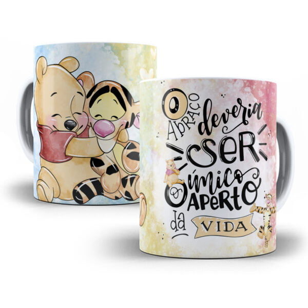 Arquivos Dia Amigo Amizade Urso Pooh Frases Almofada Caneca