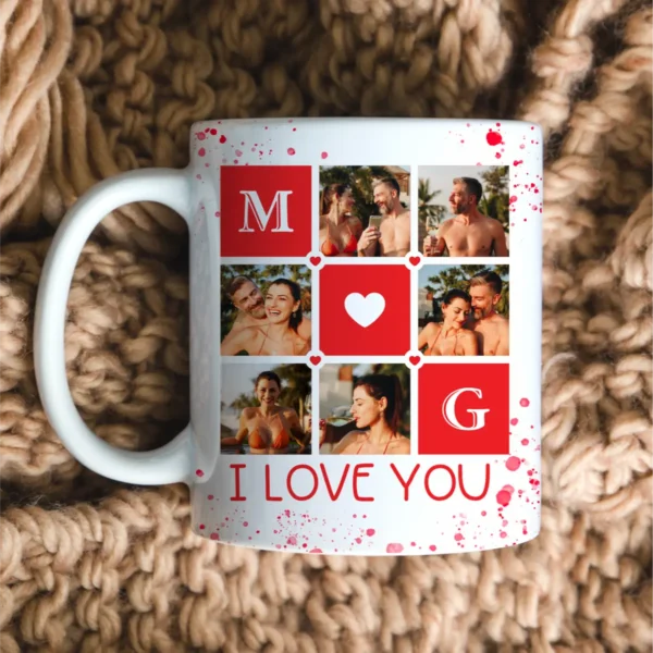 Arquivos Digitais para Canecas Personalizadas com Fotos