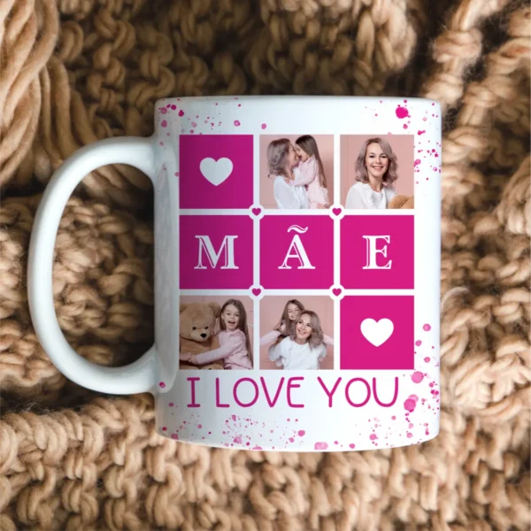 Arquivos Digitais para Canecas Personalizadas com Fotos