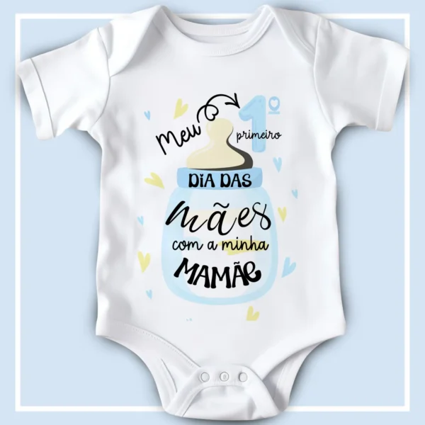Arquivos Editáveis para Body Infantil Especial Dia das Mães