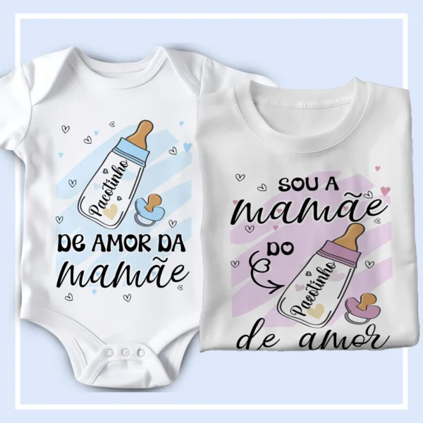 Arquivos Editáveis para Body Infantil Especial Dia das Mães
