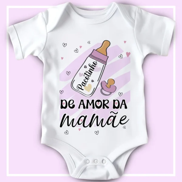 Arquivos Editáveis para Body Infantil Especial Dia das Mães