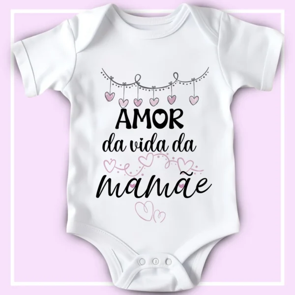 Arquivos Editáveis para Body Infantil Especial Dia das Mães