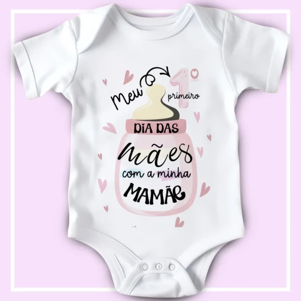 Arquivos Editáveis para Body Infantil Especial Dia das Mães