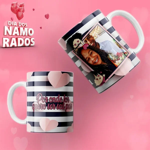 Arquivos em JPG para Canecas do Dia dos Namorados